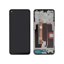 Complete Screen Black Oppo A54/A74 5G (With Frame)