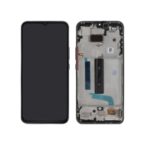 Complete Screen Gray Xiaomi Mi 10 Lite 5G (With frame) (ReLife)