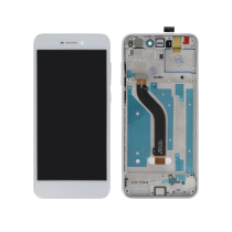 Complete Screen White Huawei P8 Lite 2017/Honor 8 Lite (With frame)