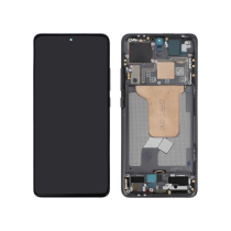 Complete Screen Black Xiaomi 12/12X (With Frame)