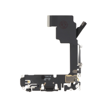 Charging Port Flex Cable Black Titanium iPhone 15 Pro (ReLife)