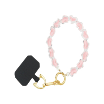 FAIRPLAY Short Chain 30cm KIARA (Pink Hearts)