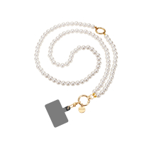 FAIRPLAY Phone lanyard 120cm LARA (Silver)