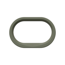 RHINOSHIELD Lens Bumper for iPhone 16e Case (Seaweed Green)