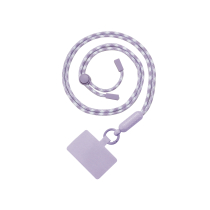 FAIRPLAY Phone strap 120cm FLORA (Purple/White)