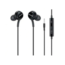 SAMSUNG Earphones Jack with Built-in Microphone (Black) (Bulk)