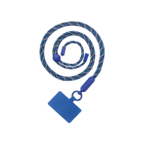 FAIRPLAY Phone strap 120cm FLORA (Blue/White)