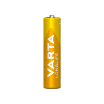 VARTA Pack 4 Alkaline AAA Batteries Longlife