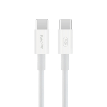 FAIRPLAY Cable 60W USB-C to USB-C 1m (White)