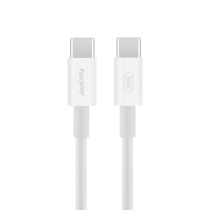 FAIRPLAY Cable 60W USB-C to USB-C 1m (White) (Bulk)