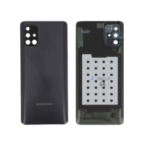 Back Cover Black Galaxy A71 (A715F)