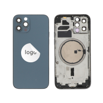 Backcover Blue iPhone 12 Pro (Pulled B)