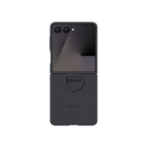 SAMSUNG Silicone Case with Ring Galaxy Z Flip7 (Black)
