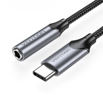 VENTION USB-C to 3.5mm Jack Adapter with DAC (1m)